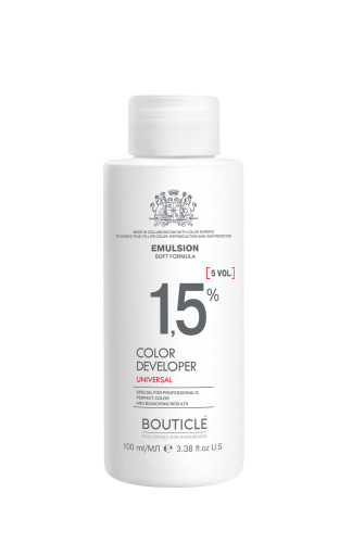 Bouticle Окисляющая эмульсия 1,5% “Developer Emulsion 5 vol” 100 мл