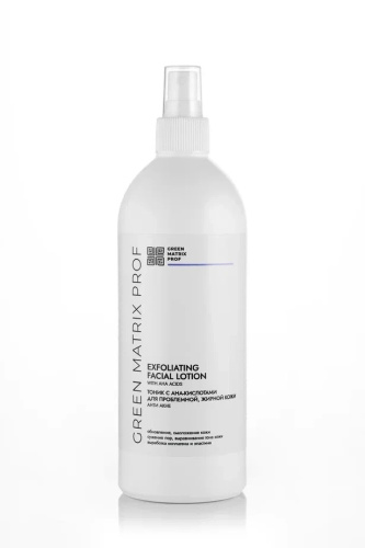GreenMatrix Тоник ANTI ACNE с АНА-кислотами для жирной, проблемной кожи 500 мл
