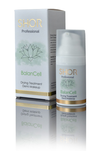 SHOR BalanCell Drying Treatment Demi MakeUp/ Подсушивающая суспензия с тонирующим эффектом. 30мл