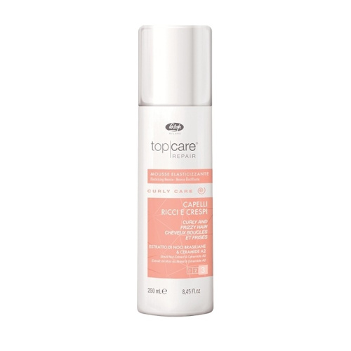 Lisap Тор Care Repair Elasticising Mousse Curly and Frizzy Hair Мусс для вьющихся волос - 250 мл