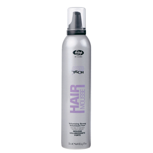 Lisap High Tech Hair Mousse Volumizing Strong Мусс сильной фиксации для создания объема 300 мл