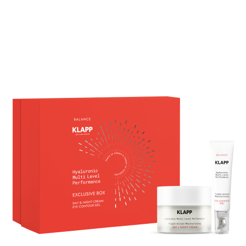 KLAPP HYALURONIC Набор крем и гель для контура глаз  50мл+15мл