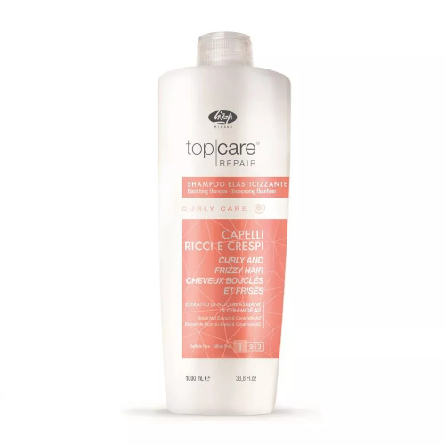 Lisap Тор Care Repair Elasticising Shampoo Curly Hair Шампунь для вьющихся волос - 1000 мл