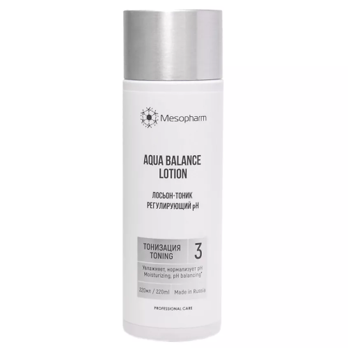 Mesopharm Лосьон-тоник регулирующий рН AQUA:BALANCE LOTION 250мл