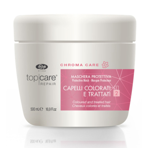 Lisap Top Care Repair Chroma Care Protective Mask Маска для окрашенных, поврежденных волос – 500 мл