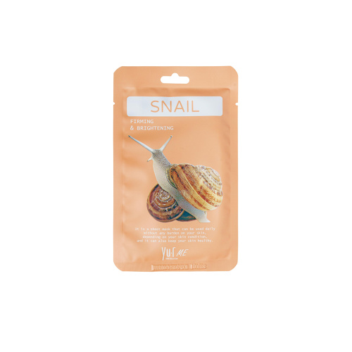 Yu.R Маска для лица с фильтратом улиточного секрета Yu.R ME Snail Sheet Mask 1 шт