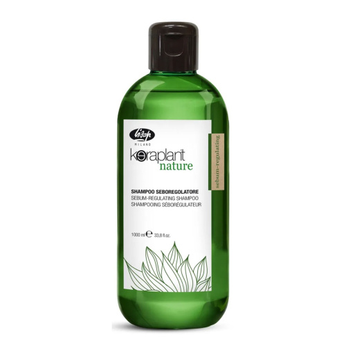 Lisap Себорегулирующий шампунь - Keraplant Nature Sebum-Regulating Shampoo  1000 мл