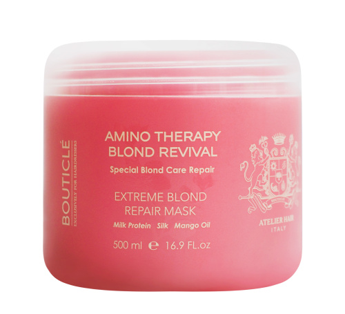 Bouticle Восстанавливающая маска для поврежденных волос-“Extreme Blond Repair Mask"500 мл
