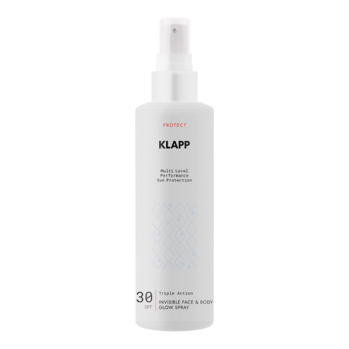 KLAPP Multi Level Performance SUN PROTECT Сияющий спрей для лица и тела SPF30 200 мл