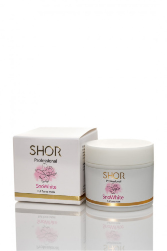 SHOR SnoWhite Full Tone Mask/Отбеливающая тонизирующая маска (Дом.уход). 100мл