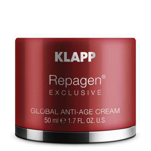 KLAPP REPAGEN Комплексный крем "Глобал Анти-Эйдж" Exl.Global Anti-Age Cream 50 мл 