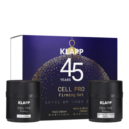 KLAPP CELL PRO Набор Firming Set (крем для лица 50 мл, крем для шеи и декольте 50 мл)