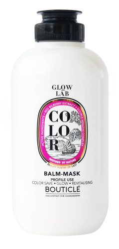 Bouticle Бальзам-маска для волос с экстрактом брусники - COLOR BALM-MASK DOUBLE KERATIN 250 мл