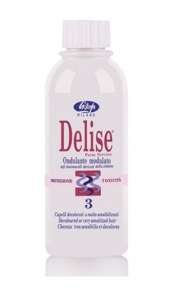 Lisap Delise 3 Wave Lotion for Bleached or Extremely Sensitive Hair Лосьон для химзавивки 250 мл
