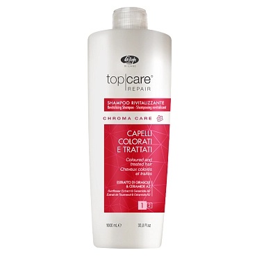 Lisap Top Care Repair Chroma Care Revitalizing Shampoo Шампунь для окрашенных волос – 1000 мл