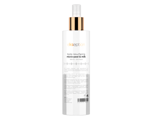 Ekseption BODY RECURFACING MICRO-PEEL & MILK Увлажняющее молочко для тела с эффектом микропили 400мл