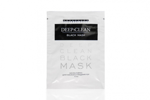 Mesopharm Маска-пленка для глубокого очищения пор DEEP:CLEAN BLACK MASK 10мл