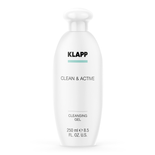 KLAPP CLEAN & ACTIVE Гель для лица Cleansing Gel очищающий 250 мл