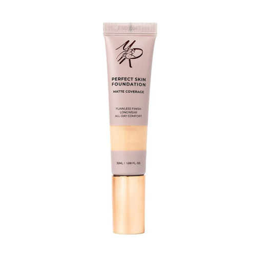 Yu.R Устойчивая основа под макияж MATTE COVERAGE FOUNDATION (1.5 porcelain plus)