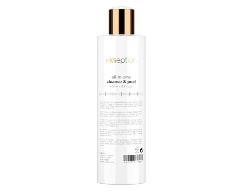 Ekseption All-in-one cleanse & peel молочко для лица, 400 мл