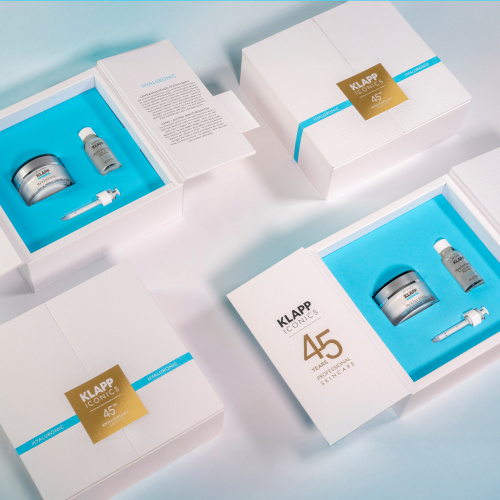 KLAPP Подарочный набор Iconics Hyaluronic, крем для лица 50 мл, бустер 20 мл