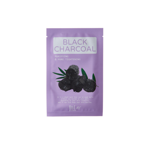 Yu.R Маска для лица с экстрактом угля Yu.R ME Black Charcoal Sheet Mask 1 шт