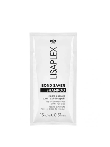 Lisap Пробник восстанавливающий шампунь - "LISAPLEX BOND SAVER SHAMPOO" 15 мл