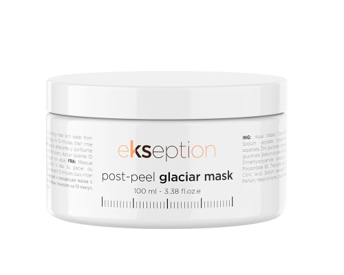 Ekseption Post-peel glaciar mask маска для лица и шеи 100 мл