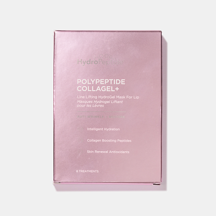 HydroPeptide PolyPeptide Collagel+ Lip Обновляющая,повышающая упругость гидрогелевая маска д/губ 8мл