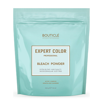 Bouticle Обесцвечивающая пудра с кератином и кашемиром –"BOUTICLE Expert Color" NEW DESIGN 500 гр