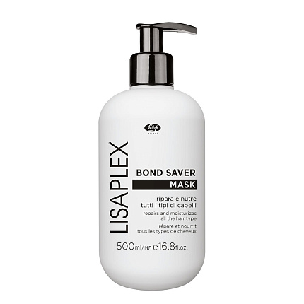 Lisap Увлажняющая и питательная маска - "LISAPLEX BOND SAVER MASK"  500мл
