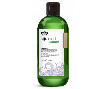Lisap Keraplant Nature Nourishing Repairing Shampoo Шампунь для питания и увлажнения волос - 1000 мл