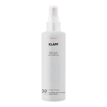 KLAPP Multi Level Performance SUN PROTECT Сияющий спрей для лица и тела SPF30 200 мл