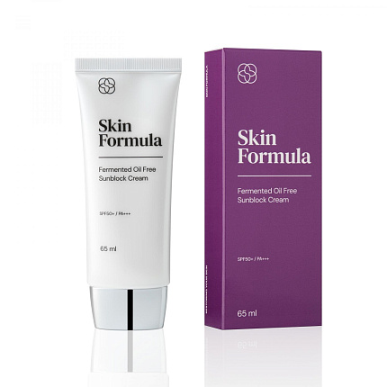 Skin Formula Fermented Oil Free Sunblock Cream SPF50+ РА+++ Cолнцезащитный крем 65гр