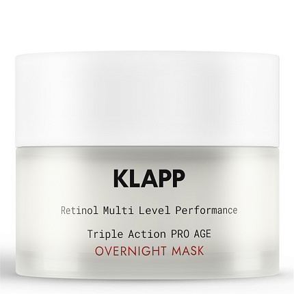 KLAPP Retinol Multi Level Performance Ночная маска Triple Action PRO AGE Overnight Mask 50 мл