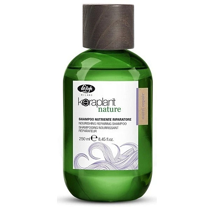 Lisap Keraplant Nature Nourishing Repairing Shampoo Шампунь для питания и увлажнения волос - 250 мл