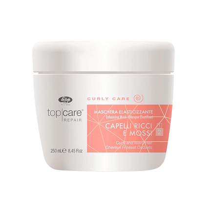 Lisap Тор Care Repair Elasticising Mask Curly and Frizzy Hair Маска для вьющихся волос - 250 мл