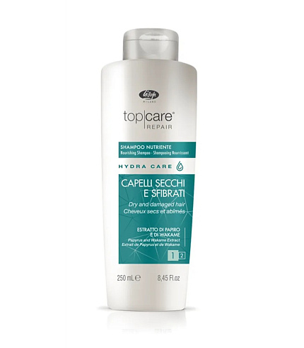 Lisap Top Care Repair Hydra Care Nourishing Shampoo Интенсивный питательный шампунь – 250 мл
