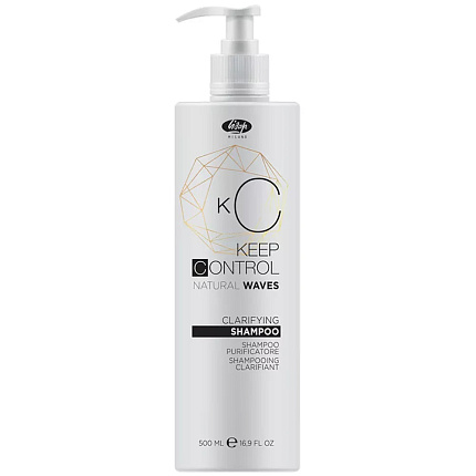 Lisap Очищающий подготовительный шампунь - "Keep Control Clarifying Shampoo” 500 мл