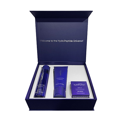 HydroPeptide Набор для интенсивного лифтинга с Power Lift 30ml, Cleance 200ml, Toner 200ml