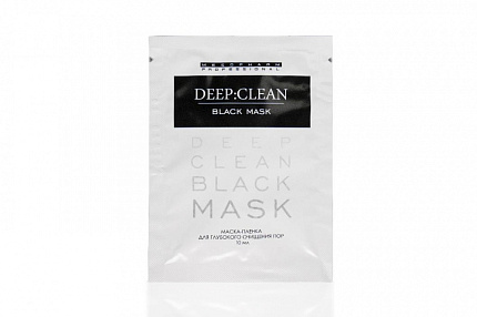 Mesopharm Маска-пленка для глубокого очищения пор DEEP:CLEAN BLACK MASK 10мл
