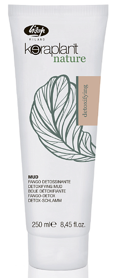 Lisap Keraplant Nature Detoxifying Mud Детокс маска для кожи головы с зеленой глиной - 250 мл