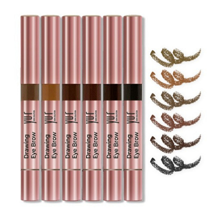 Yu.R Корректор для макияжа бровей Yu.R DRAWING EYE BROW (BLOND TAUPE), 1 шт