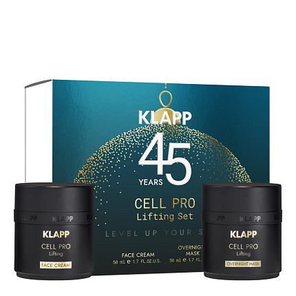 KLAPP CELL PRO Набор Lifting Set (крем для лица 50 мл, ночная маска для лица 50 мл)