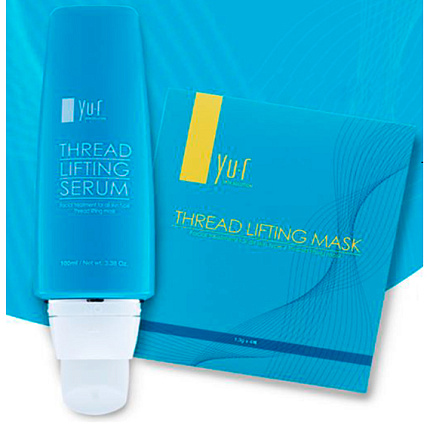 Yu.R Лифтинг комплекс Yu.R Thread Lifting Mask (гель+10 масок) 1 шт