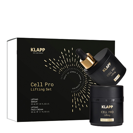 KLAPP CELL PRO Набор Lifting Set 2 (крем 50 мл, сыворотка 30 мл)