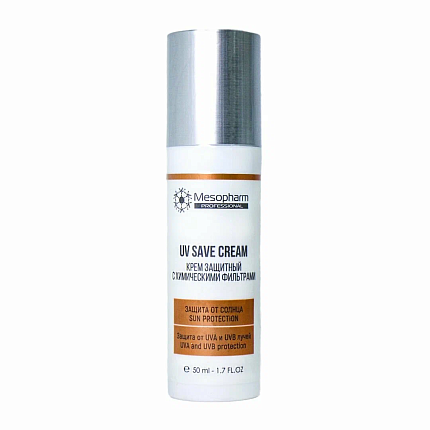 Mesopharm Крем защитный с химическими фильтрами UV:SAVE CREAM 50мл